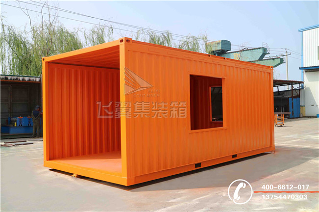 滄州廠家定做6米集裝箱車庫 倉儲物房 停車房 價格合理 品質